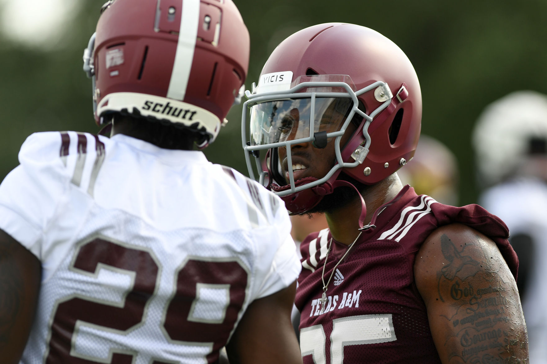Texas A&M football practice